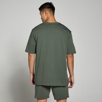 Mp Rest Day oversized T-shirt voor heren - Thijmgroen - S