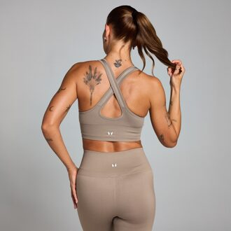 Mp Shape naadloze sportbeha - Lichttaupe - XL Bruin