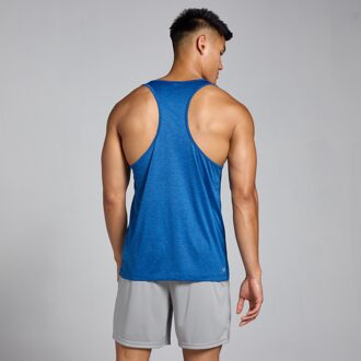 Mp Tempo gemêleerd hemd voor heren - Puurblauw - S