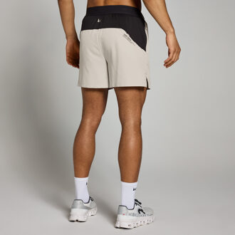 Mp Tempo geweven trainingsshort met binnenbeenlengte van 12,7 cm voor heren - Duifgrijs - XS