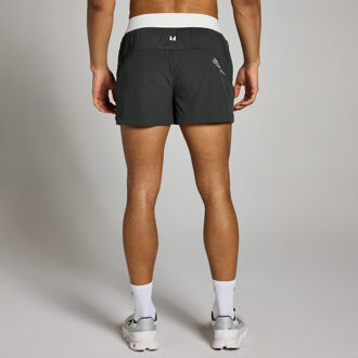 Mp Tempo geweven trainingsshort met binnenbeenlengte van 7,5 cm voor heren - Zwart - XS