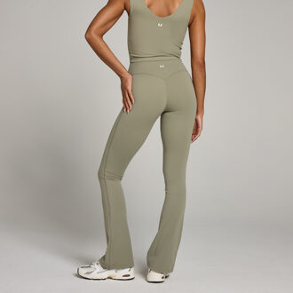 Mp Tempo legging met uitlopende pijpen voor dames - Gestroomd - XXL Groen