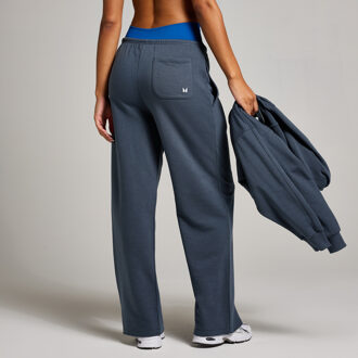 Mp Tempo middelhoge joggingbroek met rechte pijpen voor dames - Middernachtzwart - XL Blauw