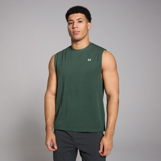 Mp Tempo oversized hemd met opdruk voor heren - Diepgroen - XXXL