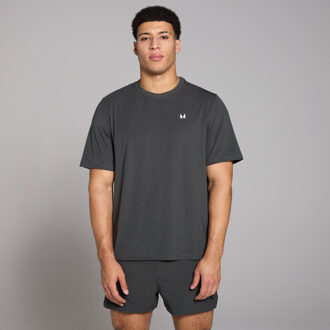 Mp Tempo oversized T-shirt met opdruk voor heren - Zwart - M