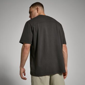 Mp Tempo oversized T-shirt met verwassen afwerking voor heren - Verwassen zwart - M