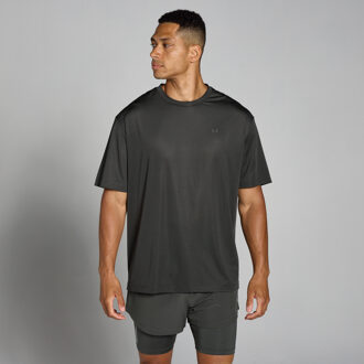 Mp Tempo oversized trainingsshirt van mesh voor heren - Nachtgrijs - XXXL