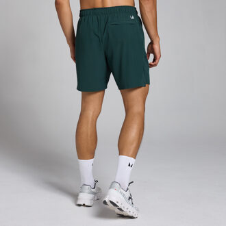 Mp Tempo short met binnenbeenlengte van 18 cm voor heren - Donkergroen - XS