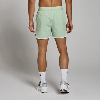 Mp Tempo short met streepdetails en binnenbeenlengte van 13 cm voor heren - Vorstgroen - XXL