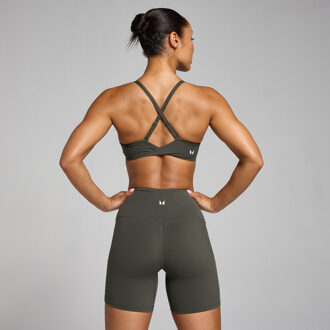 Mp Tempo sportbeha met gedraaide achterzijde - Nachtgrijs - XL