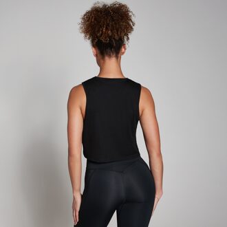 Mp Training gecropt hemd voor dames - Zwart - XL
