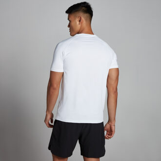 Mp trainingsshirt met korte mouwen voor heren - Wit - L