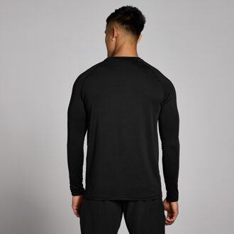 Mp trainingsshirt met lange mouwen voor heren - Zwart - L