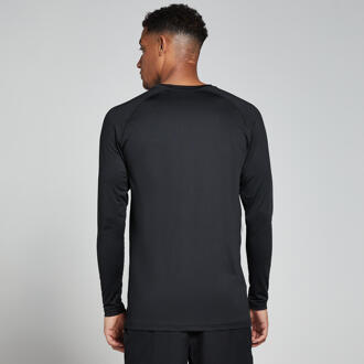 Mp trainingsshirt met lange mouwen voor heren - Zwart - XL