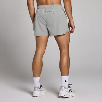 Mp trainingsshort met binnenbeenlengte van 8 cm voor heren - Stormgrijs - S