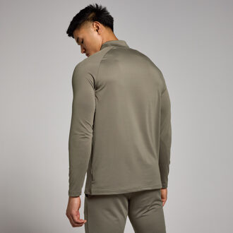 Mp trainingstrui met kwartrits voor heren - XXXL Bruin