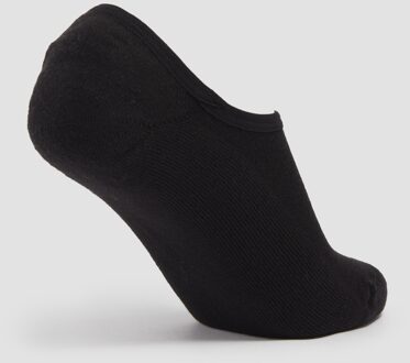 Mp Unisex Invisible Socks (3 Pack) - Black - UK 6-8 Zwart