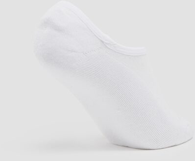 Mp Unisex Invisible Socks (3 Pack) - White - UK 12-14 Wit