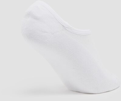 Mp Unisex Invisible Socks (3 Pack) - White - UK 6-8 Wit