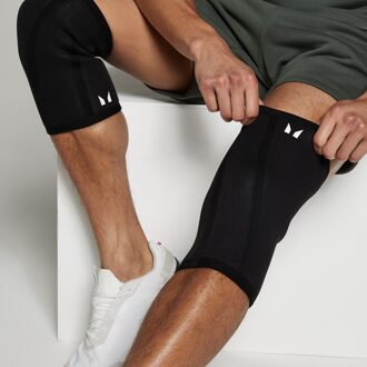Mp Unisex Paar Trainingskniebeschermers - Black - L Zwart