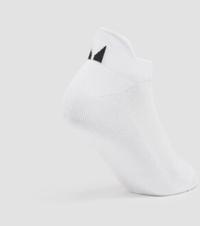 Mp unisex trainingssokken (verpakking met drie stuks) Wit - UK 12-14