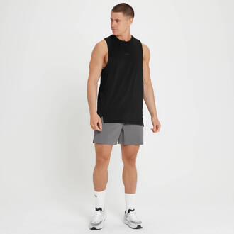 Mp Velocity Ultra sporthemd met diep uitgesneden armsgaten voor heren - Zwart - XS