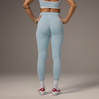 Mp X Tatiana contrasterend gestreepte legging - Licht aquablauw - XXL