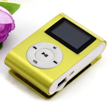 MP3 Speler Sb Mini Clip Metalen MP3 Speler Lcd-scherm Ondersteuning 32Gb Micro Tf Card Digitale Mp3 Muziekspeler mini Clip Voor Student 04