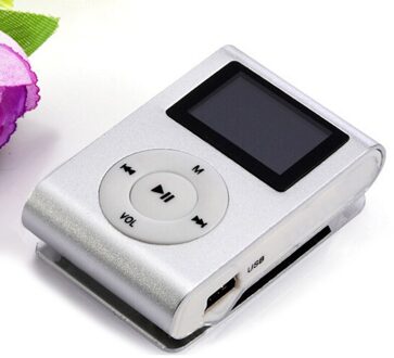 MP3 Speler Sb Mini Clip Metalen MP3 Speler Lcd-scherm Ondersteuning 32Gb Micro Tf Card Digitale Mp3 Muziekspeler mini Clip Voor Student 05
