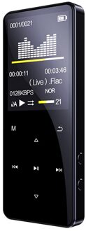 MP4 Muziekspeler Bluetooth 5.0 Lossless MP4 Speler Walkman Hifi Draagbare Audio Walkman Met Fm Radio E-Book Recorder