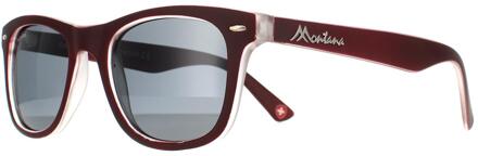 MP41E - Zonnebril - New Wayfarer style - Bordeau - Lensbreedte 50 mm