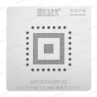 MPC5554MZP132 Bga Reballing Stencil Tin Soldeer Template