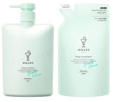 MQURE Scalp Care & Moist Shampoo 360ml Refill