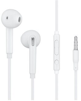 Mr. Bai In-Ear 3.5Mm Jack Oortelefoon Wit Super Bass Stereo Hoofdtelefoon Wired Headset Oordopjes Met Microfoon Voor Samsung galaxy S6