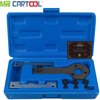 MR CARTOOL Auto Petrol Engine Camshaft Locking Timing Tool Kit For Fiat 500 / Punto Evo/Panda / 1.1, 1.2 1.4 Liter 8v Engine