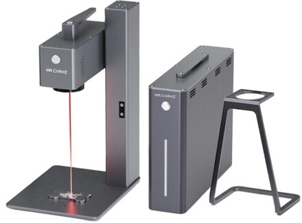 MR.CARVE C2 20W Fiber Laser Enragver Handheld Logo Marker Dual Infrared Laser