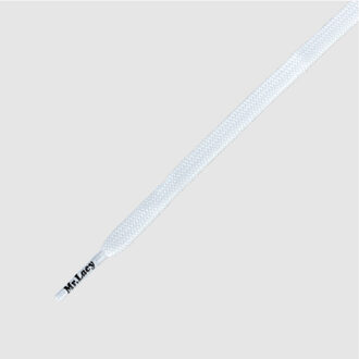 Mr Lacy Runnies plat 80 cm - maat One size Wit