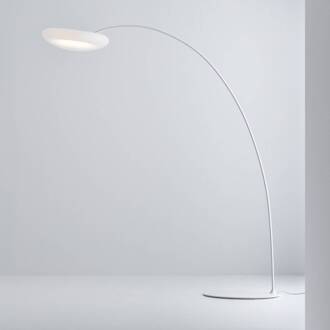 Mr. Magoo LED-booglamp, dimbaar, Ra90 wit gemonteerd (RAL 9003), wit opaal