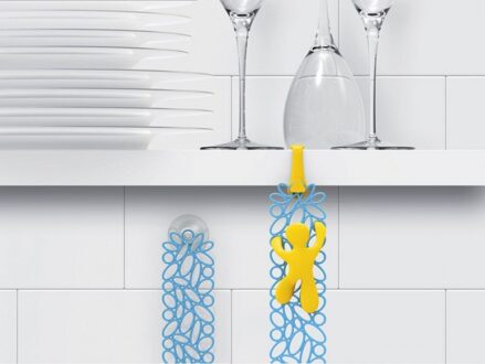 Mr&Mrs Fragrance Mr & Mrs Fragrance - Fresh Air Friend ULISSE geel met licht blauwe ladder Vanilla - Polypropyleen - Geel