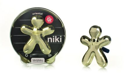 Mr&Mrs Fragrance Niki Auto Luchtverfrisser Goud