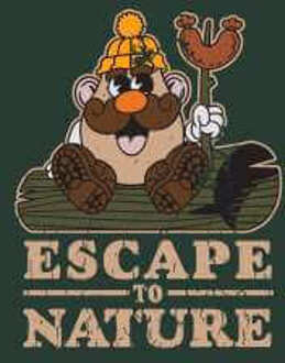 Mr. Potato Head Escape To Nature Men's T-Shirt - Green - XL Groen