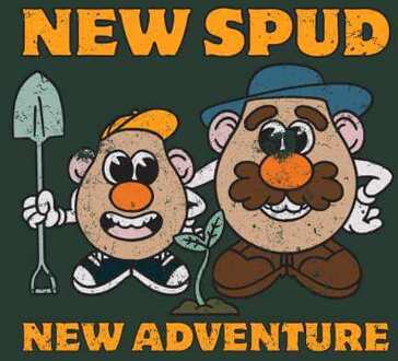 Mr. Potato Head New Spud, New Adventure Men's T-Shirt - Green - S Groen