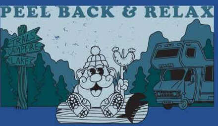 Mr. Potato Head Peel Back And Relax Men's T-Shirt - Blue - XXL Blauw