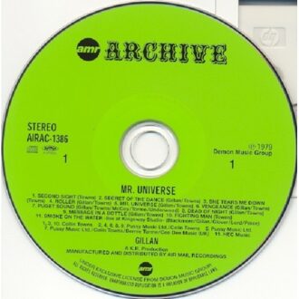 Mr. Universe + 1 -Ltd- - Gillan