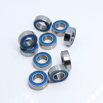 MR126RS Lager ABEC-3 (10 PCS) 6x12x4mm Miniatuur MR126-2RS RU Kogellagers Blauw Verzegelde Voor Axiale SCX10 II
