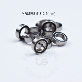 MR85RS 5*8*2.5(mm) 10pieces free shipping bearing ABEC-5 Rubber Sealed Miniature Mini Bearing MR85 MR85RS