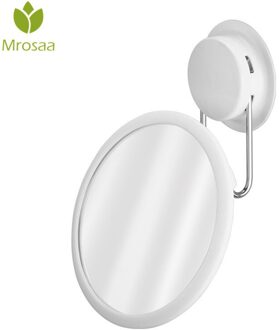 Mrosaa 360 Rotatie Zuignap Cosmetische Spiegel ABS Make Up Spiegels Afneembare Bad Spiegels voor Badkamer Wc Punch Gratis