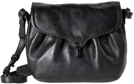 Mrs. Coconut Cake Shoulderbag black smoke damestas Zwart - H 22 x B 18 x D 13 cm