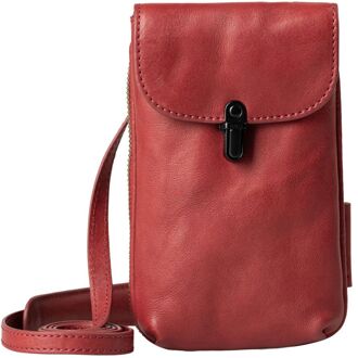 Mrs. Lemon Twist intense rust telefoontasje dames Brons - H 18 x B 11 x D 3 cm