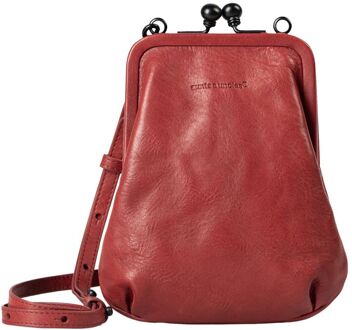 Mrs. Sugar Pop intense rust telefoontasje dames Brons - H 18 x B 13 x D 3 cm